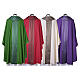 Catholic Chasuble with embroidered stolon and gold details s15