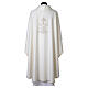 Chasuble with wheat ornament and damask cross embroidery s13