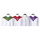 Chasuble ornement épis de blé et croix broderie damassée s17