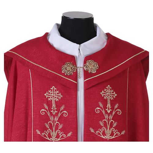 Ivory liturgical cope, Most Holy Name of Jesus 8