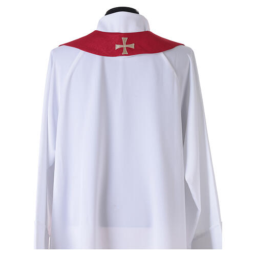 Chape liturgique couleur ivoire Saint Nom de Jésus 17