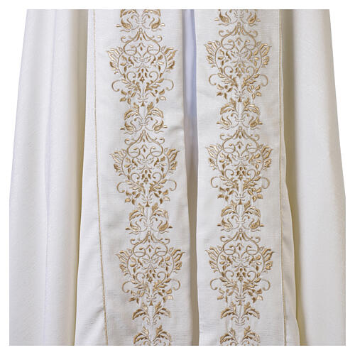 Piviale liturgico color avorio Santissimo Nome di Gesù 10