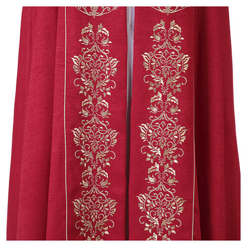 Piviale liturgico color avorio Santissimo Nome di Gesù 11