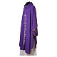 Chasuble with Floral Cross and Golden Scroll Embroidery s14