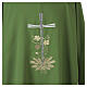 Dalmatic with Silver Cross and Gold Wheat and Vine Embroidery s3
