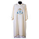 Marian ivory dalmatic with blue and gold embroidery s1