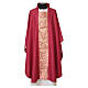 Flame-Textured Chasuble with Gold Stolon s5