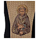 Skapulier Heiliger Franziskus, goldfarben s4
