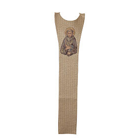 Scapolare San Francesco color oro
