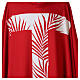 Red Chasuble with Printed Palm Motif, Vebi Confezioni s3