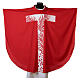 Red Chasuble with Printed Palm Motif, Vebi Confezioni s5