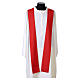 Red Chasuble with Printed Palm Motif, Vebi Confezioni s7