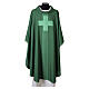 Casulla poliéster cruz lineal y bandas estilizadas Vebi Confezioni s3