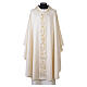 Wool and Silk Priest Chasuble with Floral Embroidery, Vebi Confezioni s1