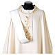 Wool and Silk Priest Chasuble with Floral Embroidery, Vebi Confezioni s6