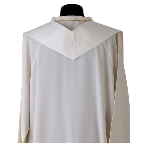 Estola sacerdotal Slabbinck entorchado brocado oro y arabescos florales 5