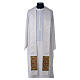 Estola sacerdotal Slabbinck entorchado brocado oro y arabescos florales s1