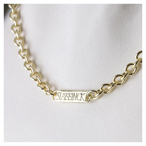 Estola Slabbinck bordado entrelazado dorado 100% viscosa 7