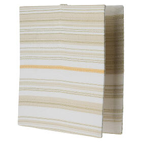 Funda corporal bordada filamentos dorados 20 x 20 cm Slabbinck
