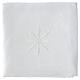 Corporal in 100% linen, IHS sunburst embroidery and white lace, Gamma s1