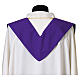 Estola sacerdotal bordada con cruz dorada Gamma s4