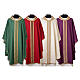 Casula esclusiva stolone intrecciato oro 100% lana lurex Atelier Sirio s1