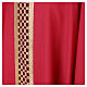 Casula esclusiva stolone intrecciato oro 100% lana lurex Atelier Sirio s6