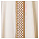 Casula esclusiva stolone intrecciato oro 100% lana lurex Atelier Sirio s8