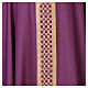 Casula esclusiva stolone intrecciato oro 100% lana lurex Atelier Sirio s10