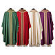 Casula esclusiva stolone intrecciato oro 100% lana lurex Atelier Sirio s13