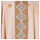 Casula Astra stelle ricamate jacquard cotone Atelier Sirio s3