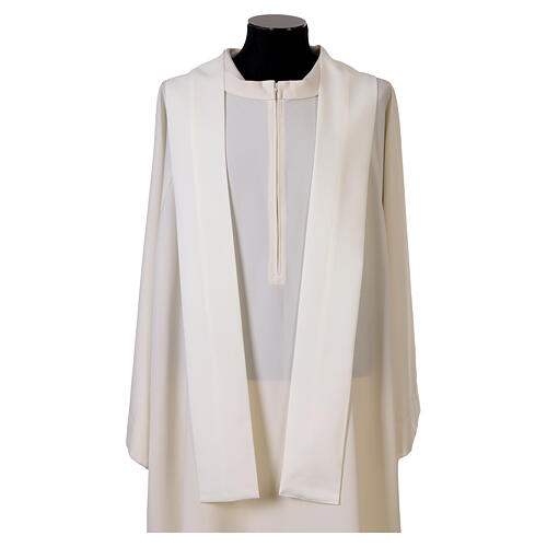 Casula con gallone juta ricamo San Francesco 100% poliestere 9