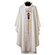 Casula con gallone juta ricamo San Francesco 100% poliestere s1