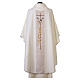 Casula con gallone juta ricamo San Francesco 100% poliestere s8