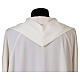 Casula con gallone juta ricamo San Francesco 100% poliestere s10