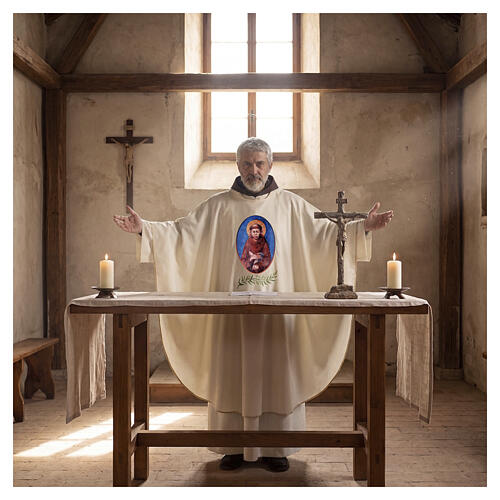 Casula San Francesco 100% poliestere stampata 2
