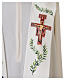 Stola stampata S. Francesco e crocifisso S. Damiano 100% poliestere s4