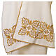Velo omerale ricamo dorato 100% poliestere s4