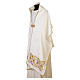 Velo omerale ricamo dorato 100% poliestere s7