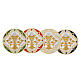 Non-adhesive round patch, chalice with host, liturgical colours, 7 in s1