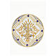 Non-adhesive patch, Chi-Rho and wheat, liturgical colours, 7 in s7