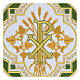 Patch non adesiva XP 17 cm quattro colori s3