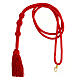 Bishop's cord for pectoral cross, red s1