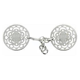 Cope clasp rosette central cross gilt nickel-free chain
