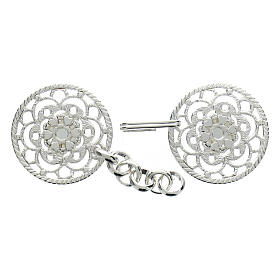 Cope clasp rosette central cross gilt nickel-free chain