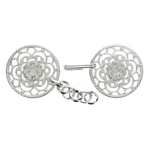 Cope clasp rosette central cross gilt nickel-free chain 2