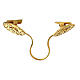 Round clasp for diaconal stole, gold plated, nickel free s2