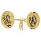 Cope clasp Mary baby Jesus nickel-free gilded s1