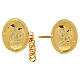 Cope clasp Mary baby Jesus nickel-free gilded s2