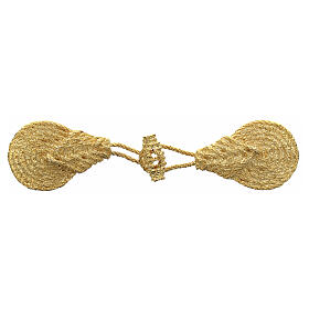 Golden cope clasp nickel-free handcrafted